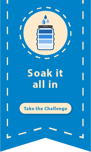 Soak it all in: Take the challenge